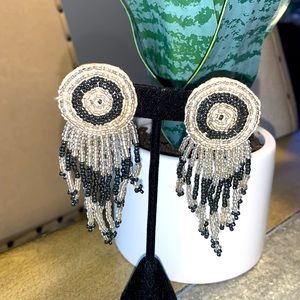 Boho beaded earrings